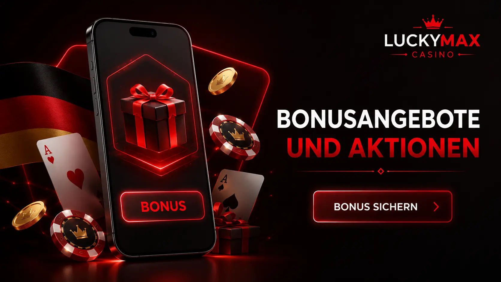 Bonusangebote und Aktionen im LuckyMax Casino